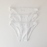 Organic Linen Bikini: 3-Pack
