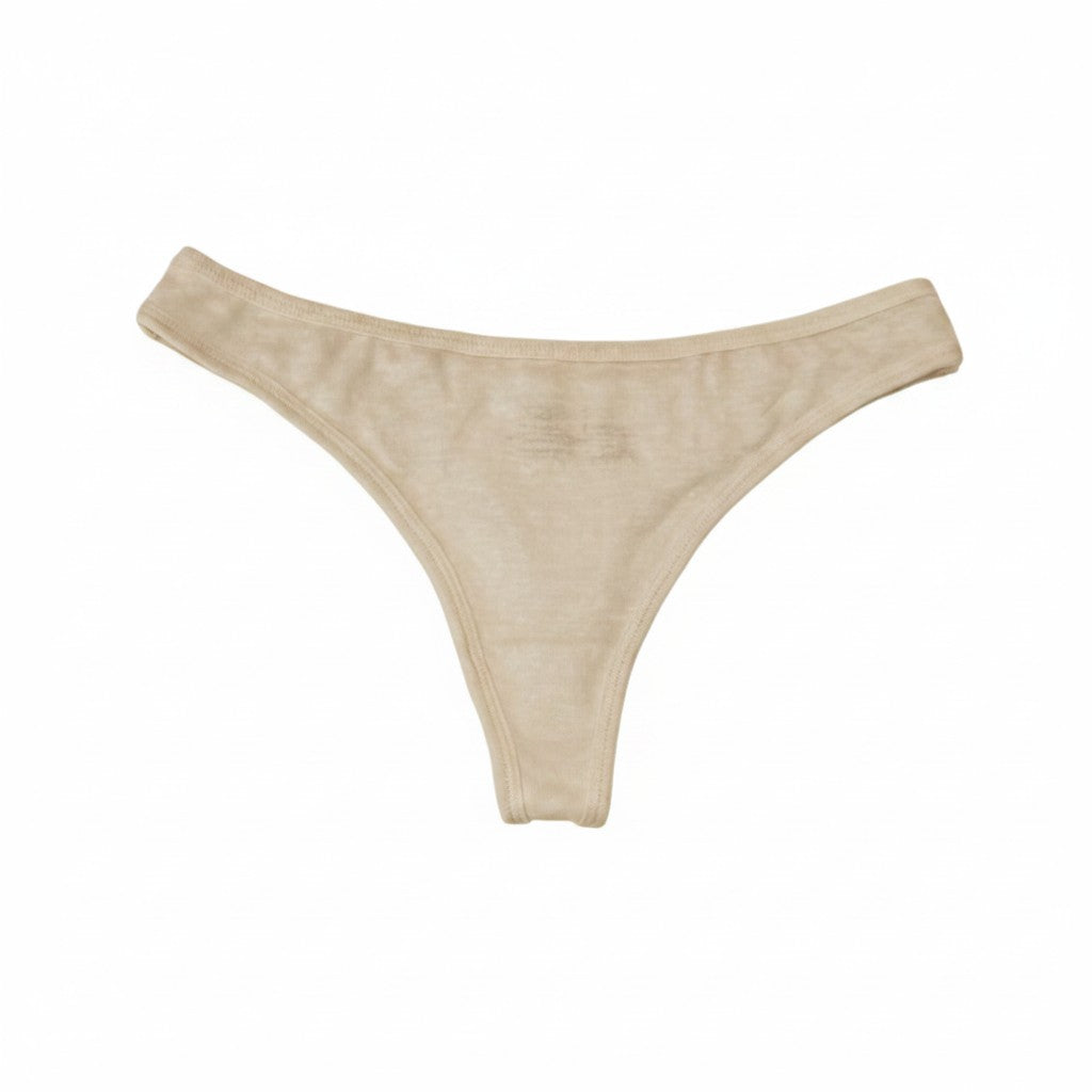 Organic Linen Thong